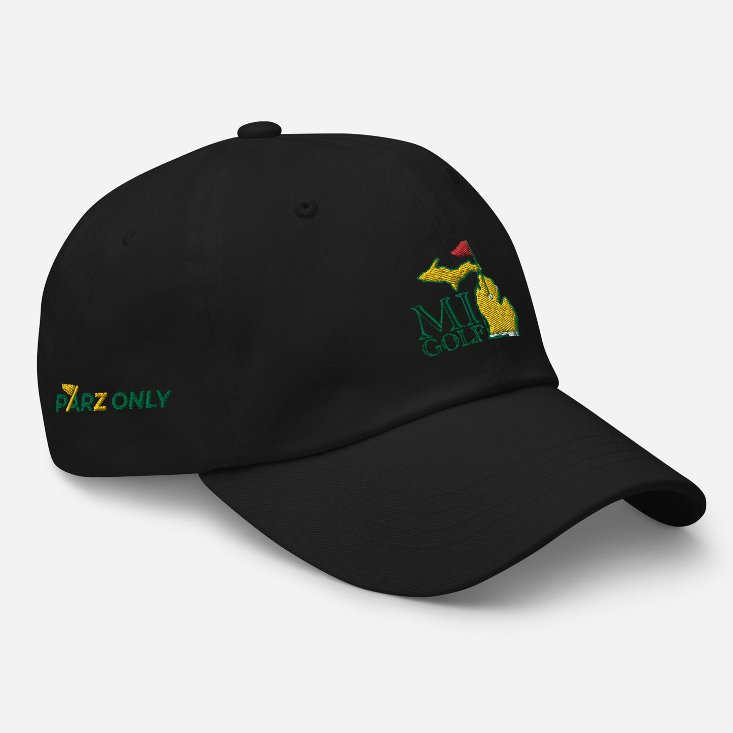 MI Golf Embroidered Dad Hat