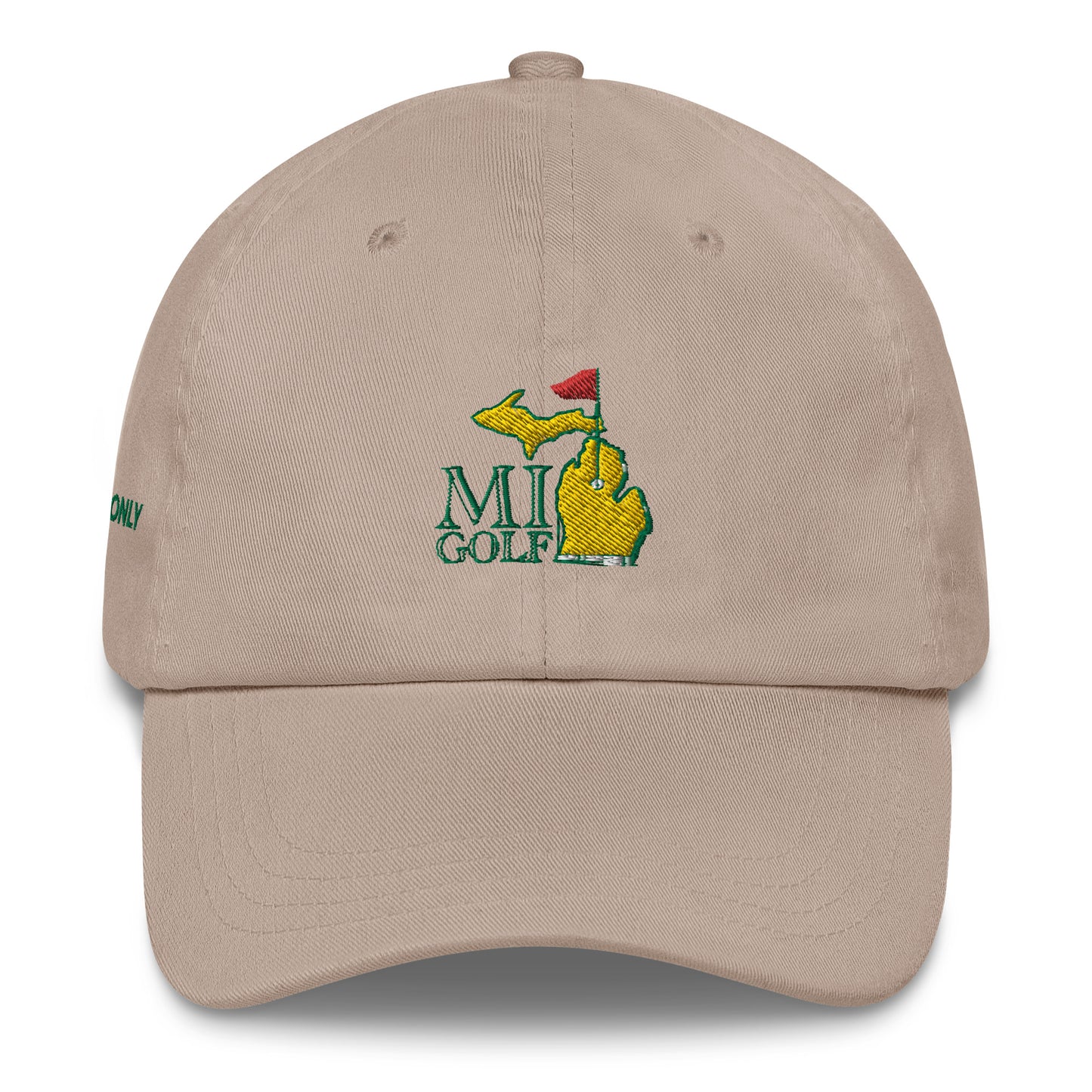 MI Golf Embroidered Dad Hat