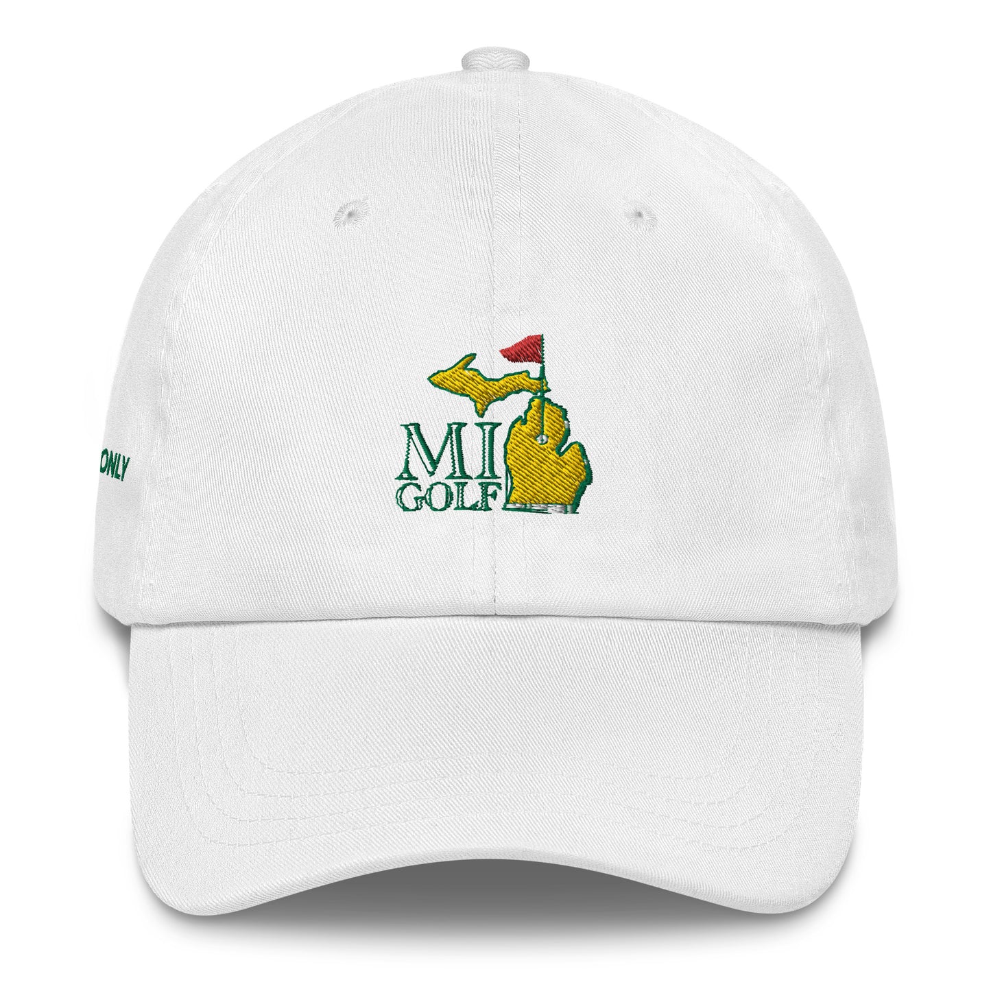 MI Golf Embroidered Dad Hat