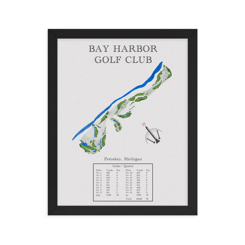 Bay Harbor Golf Club, Michigan - Golf Course Print