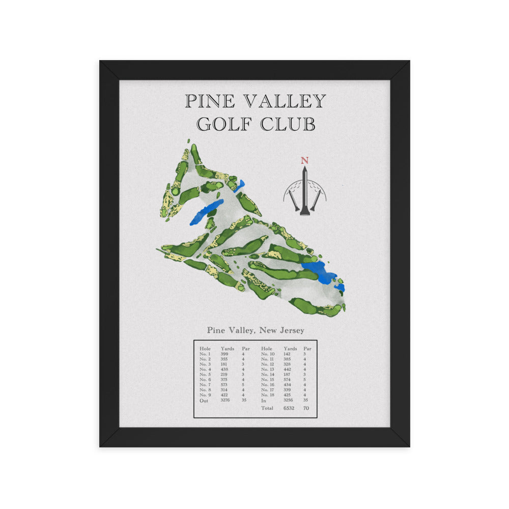 Pine Valley Golf Club, New Jersey - Golf Course Print