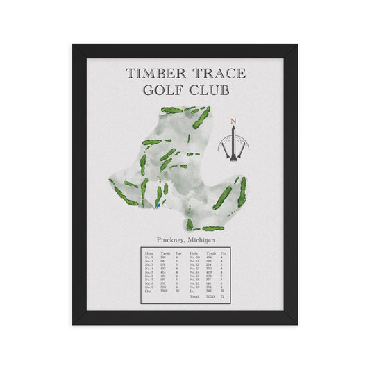 Timber Trace Golf Club, Michigan - Golf Course Print