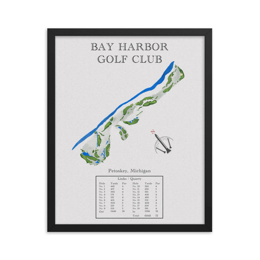 Bay Harbor Golf Club, Michigan - Golf Course Print