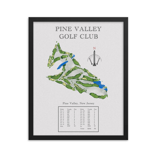 Pine Valley Golf Club, New Jersey - Golf Course Print