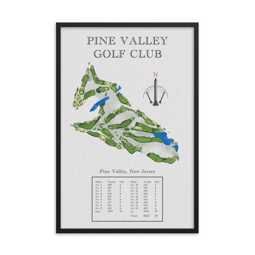 Pine Valley Golf Club, New Jersey - Golf Course Print