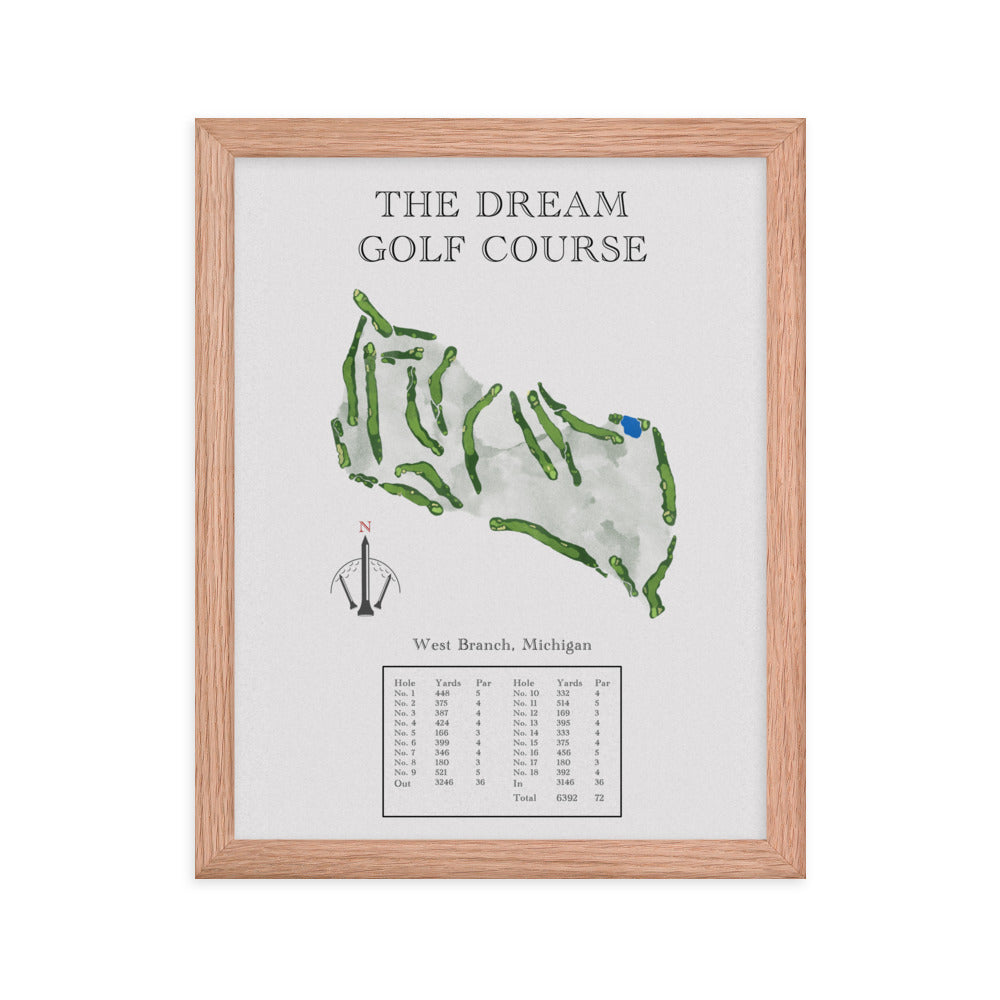 The Dream Golf Course, Michigan - Golf Course Print