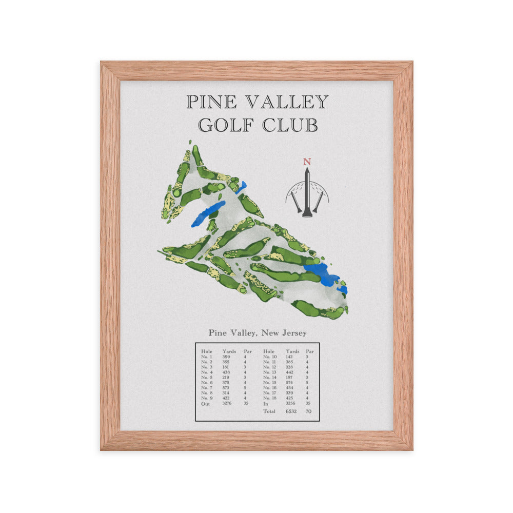 Pine Valley Golf Club, New Jersey - Golf Course Print