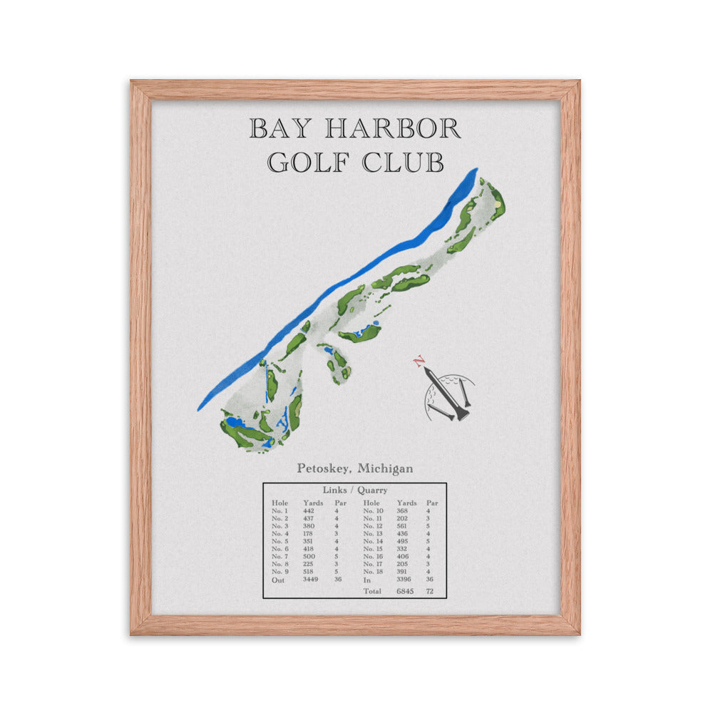 Bay Harbor Golf Club, Michigan - Golf Course Print