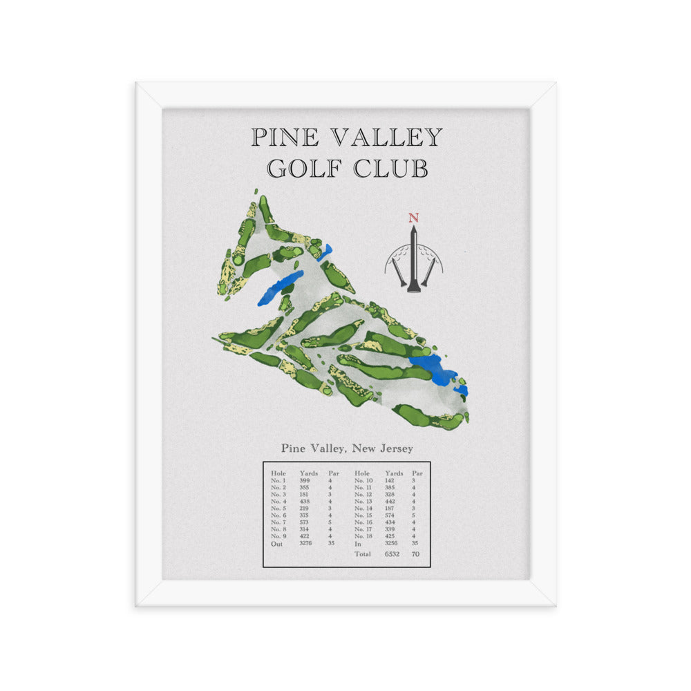 Pine Valley Golf Club, New Jersey - Golf Course Print