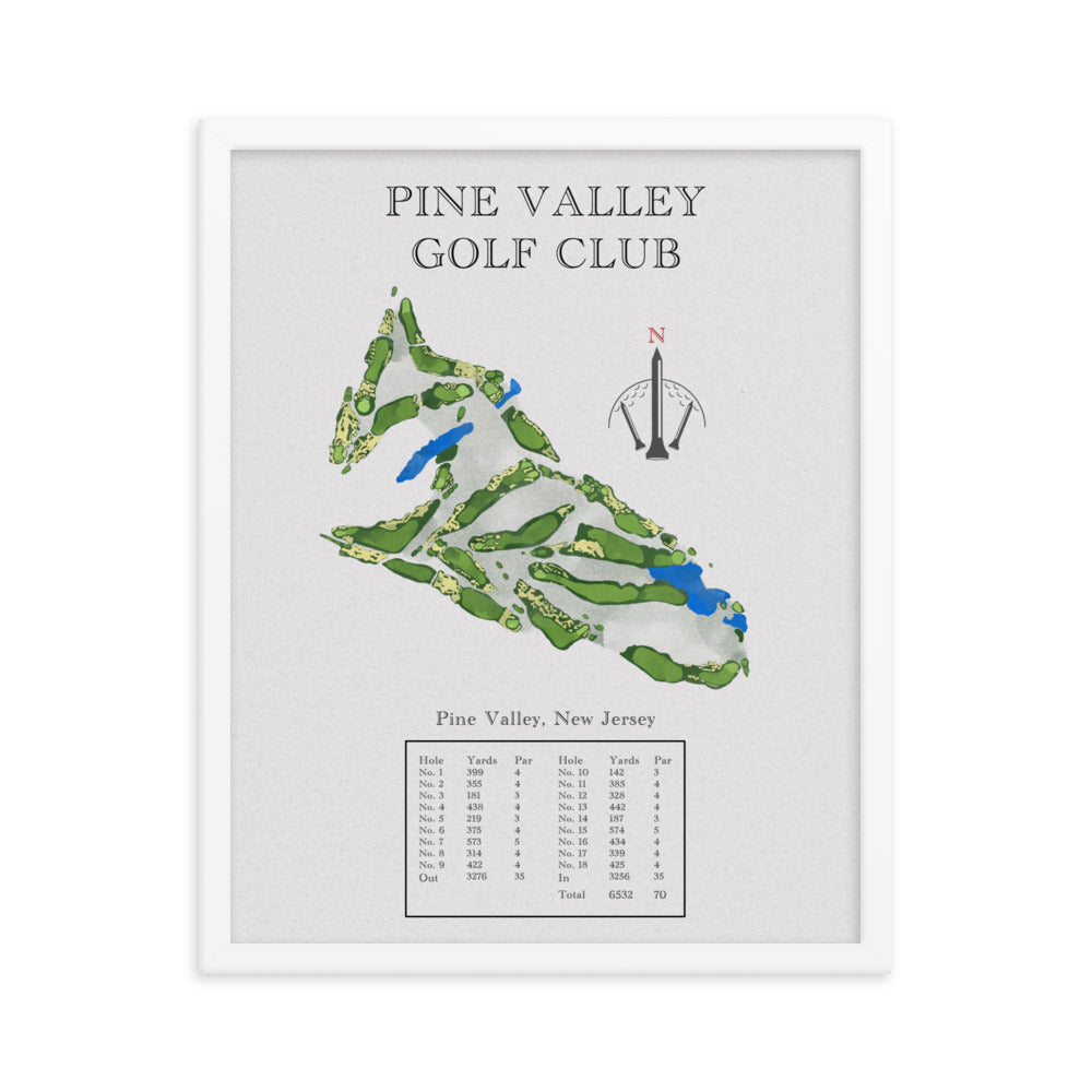 Pine Valley Golf Club, New Jersey - Golf Course Print