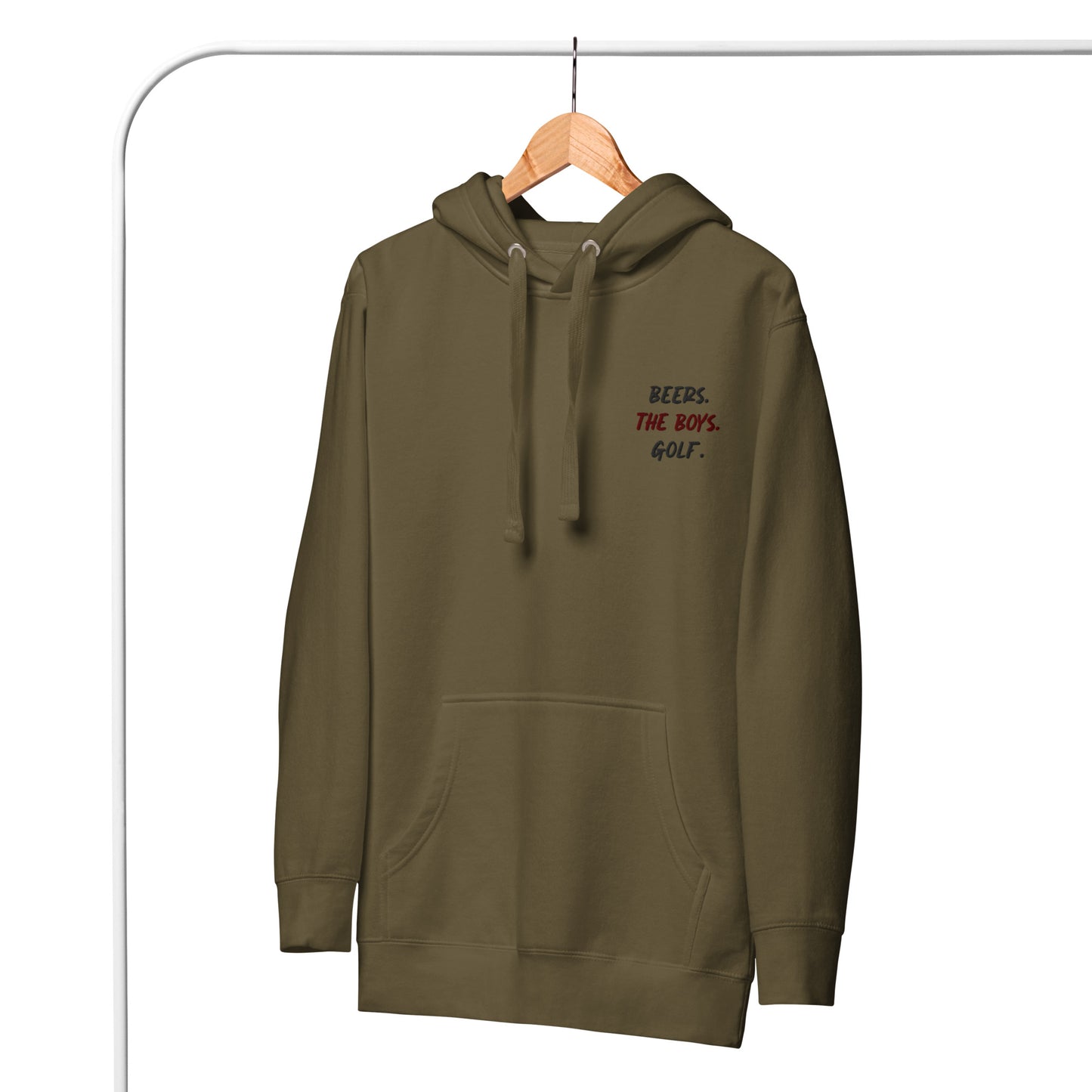 Beers. The Boys. Golf Hoodie